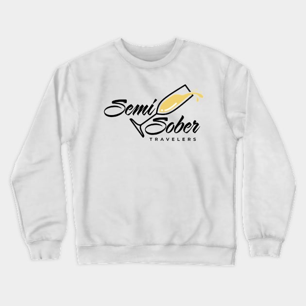 The Original Champagne Design Crewneck Sweatshirt by Semi-Sober Travelers